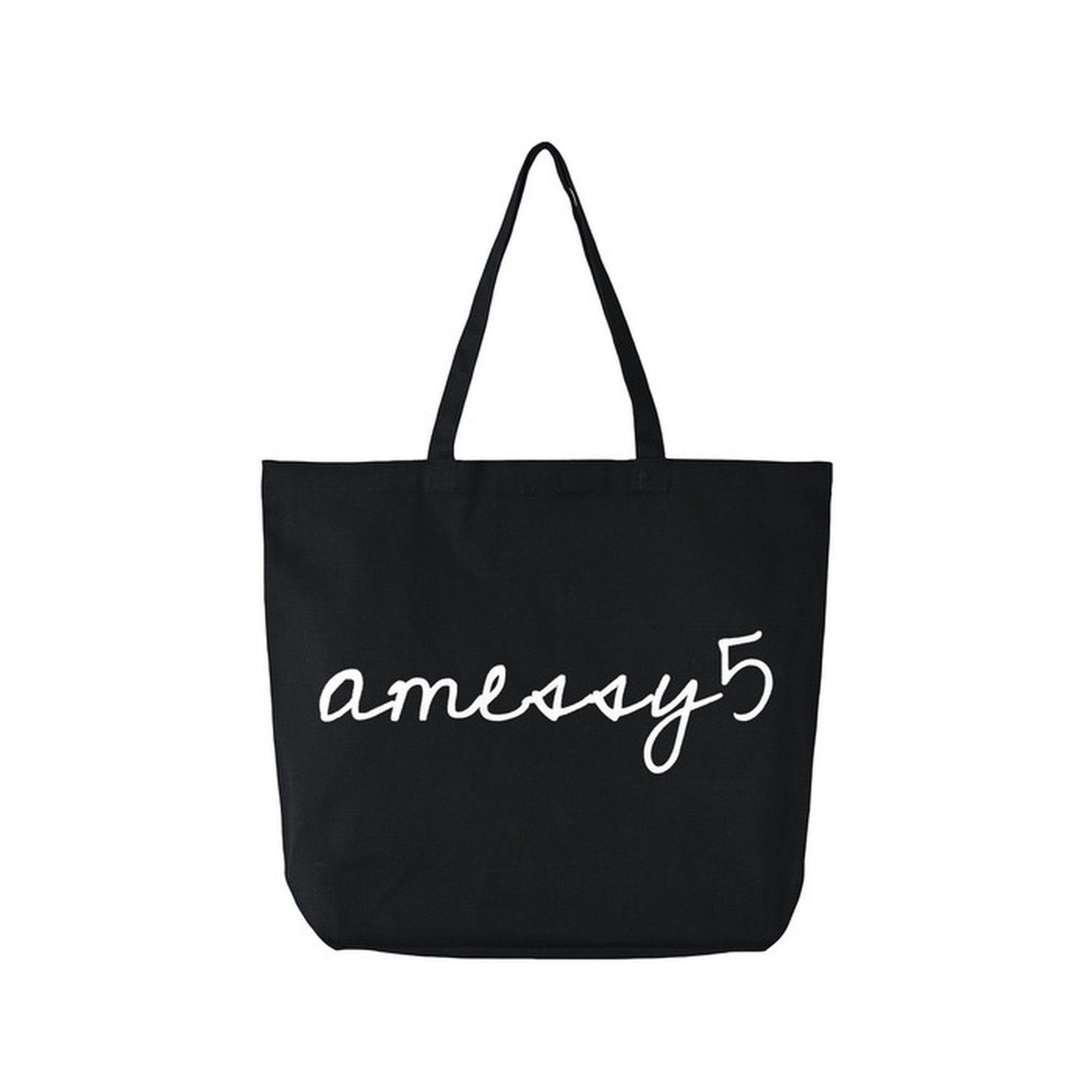 amessy5 くろトートバッグ A4サイズ